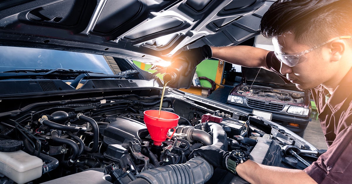 audi oil change