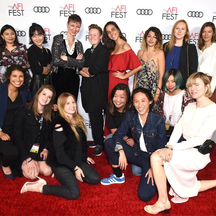 A group of women at the AFI Conservatory. 