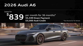 2026 Audi A6 Specials