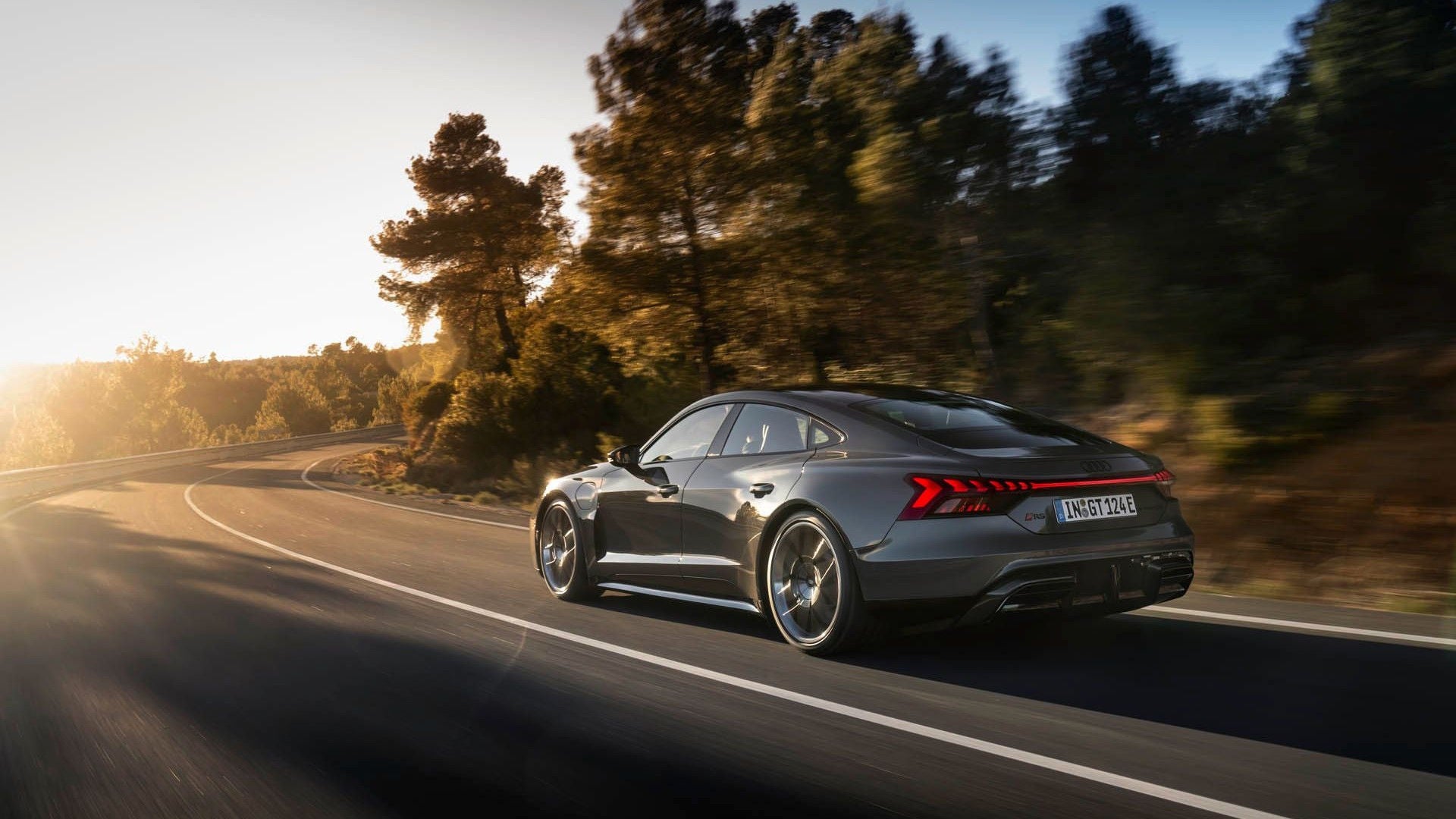 2025 Audi E-Tron Driving