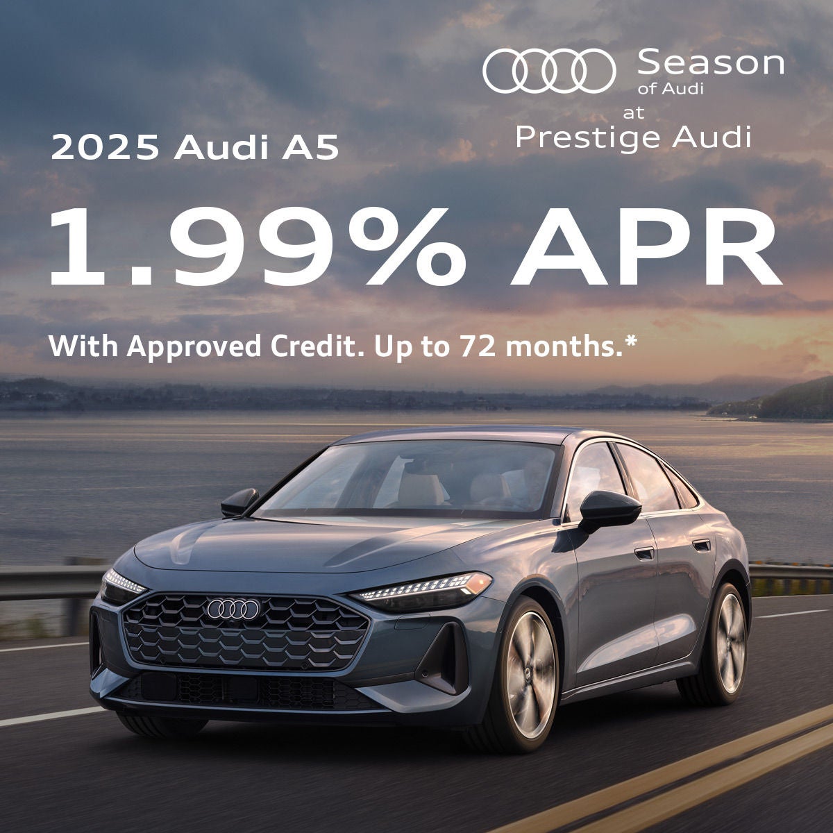 All-New 2025 Audi A5 3.99% APR Offer