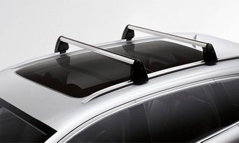 Audi service technician with Audi accessory.