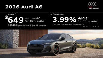 2026 Audi A6 Specials