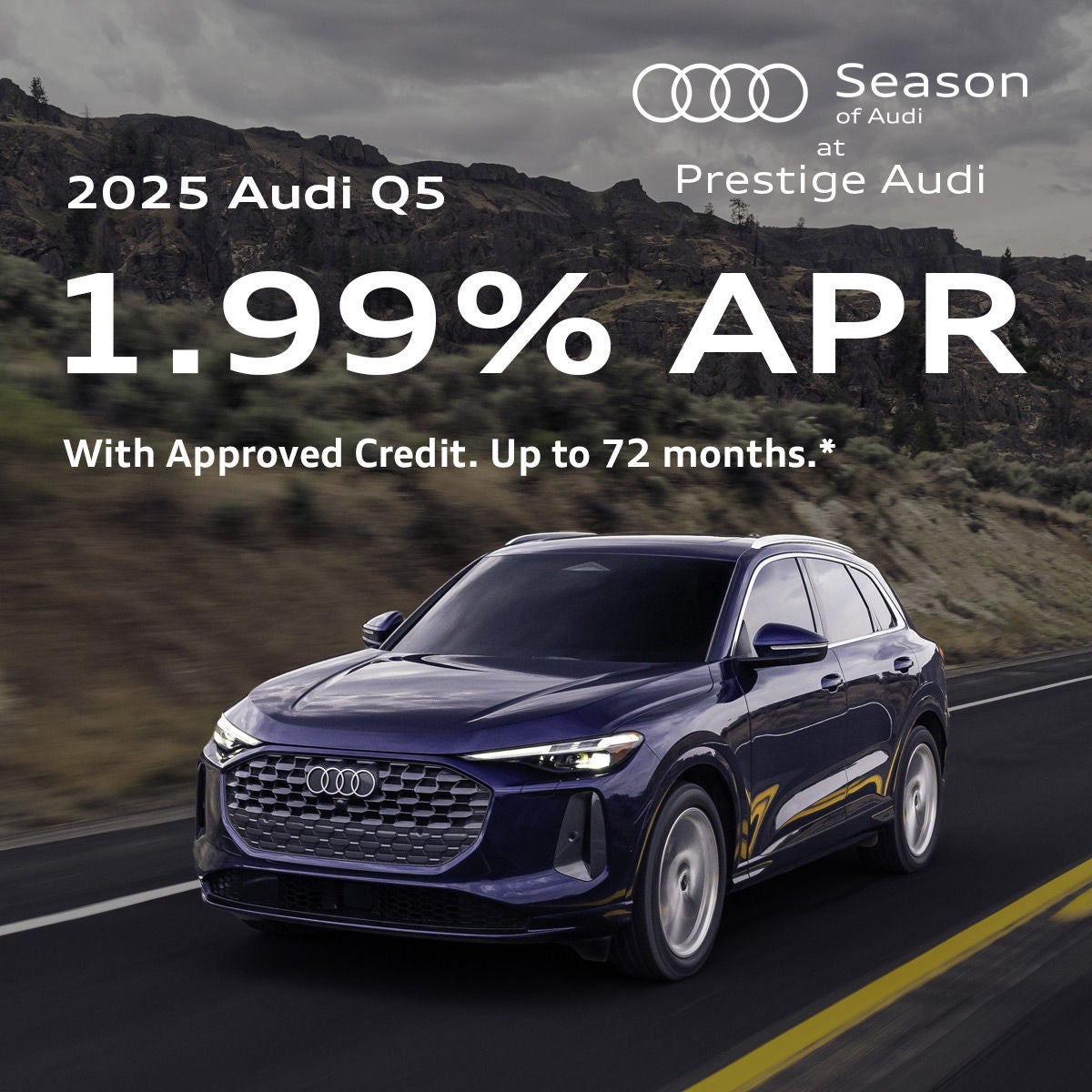 2025 Audi Q5 1.99% APR WAC
