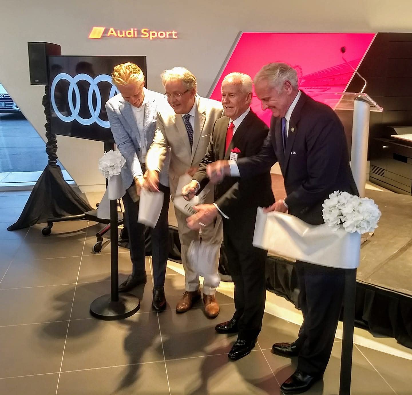 Audi Charleston Ribbon Cutting, 2005