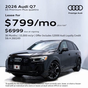 2026 Audi Q7 55 Lease Offer