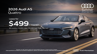 Lease the Audi A5 in Manhattan NY