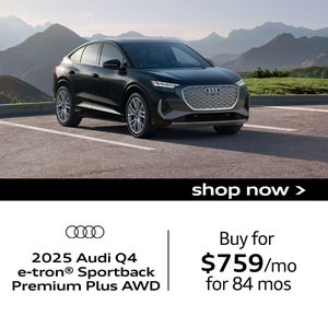 Front/Side View of 2025 Audi Q4