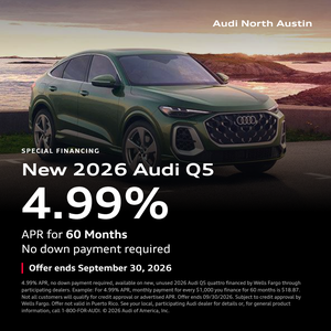 Audi Q5 APR Offer
