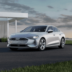 New 2025 Audi A5 quattro parked