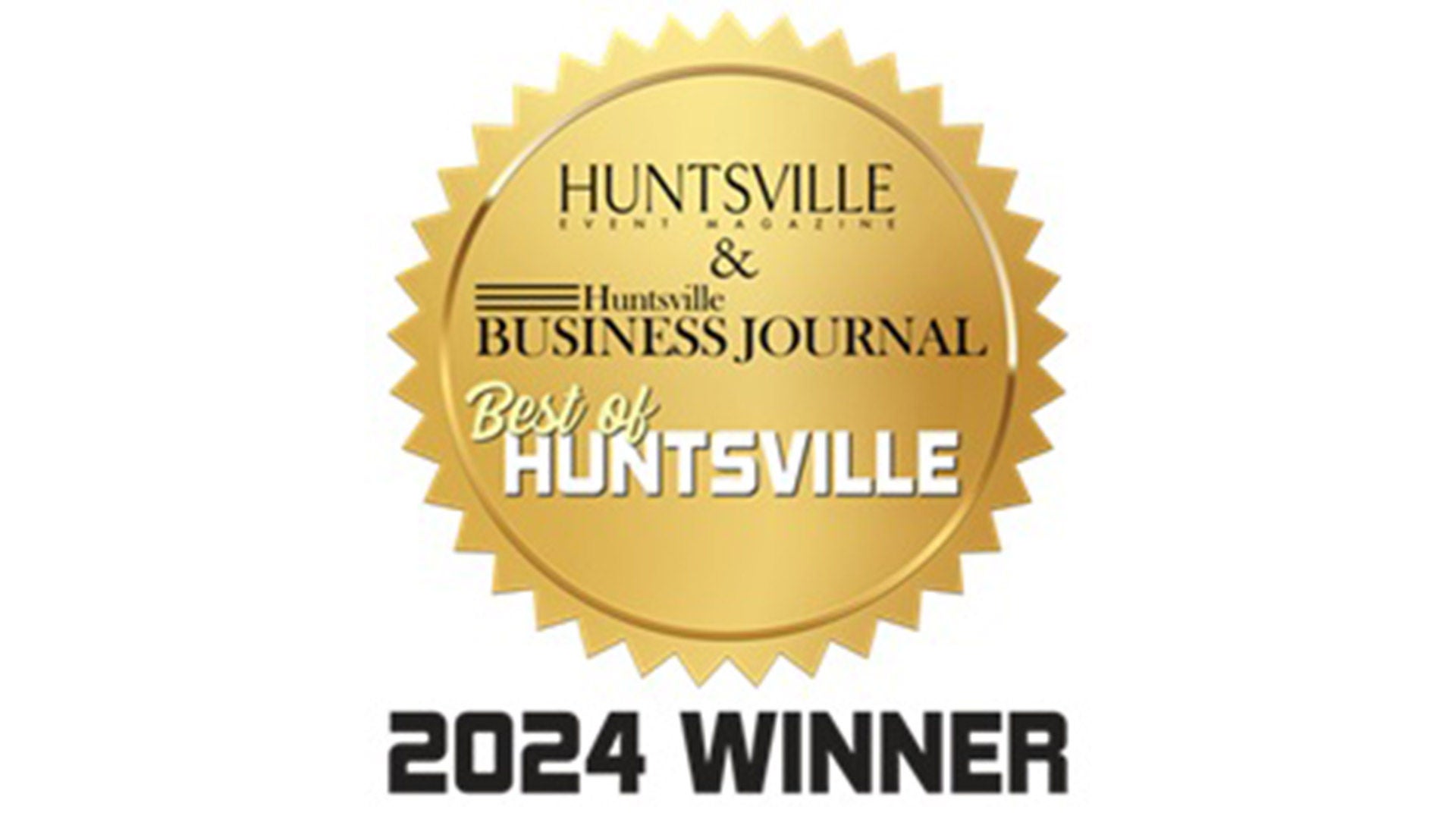 Best of Huntsville Award for 2024