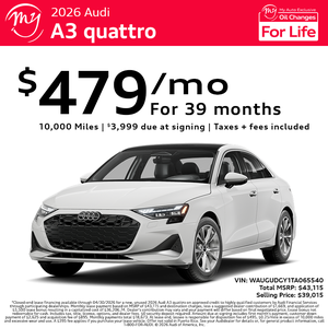 2026 Audi A3