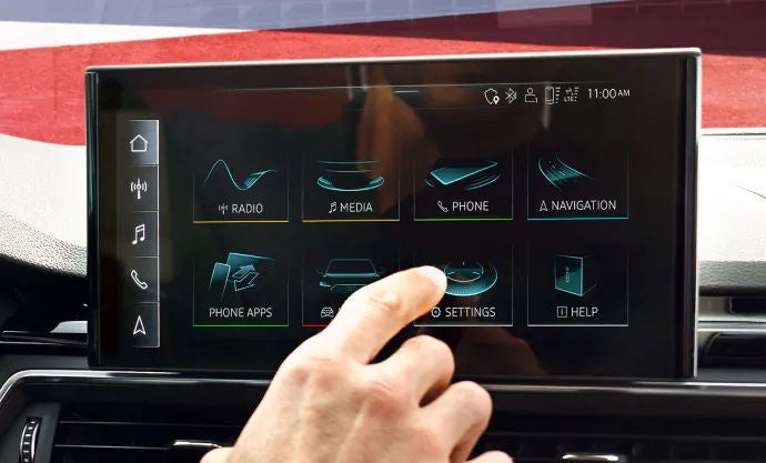MMI® touch display