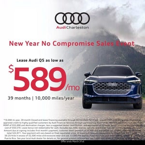 Front view of an Audi Q5