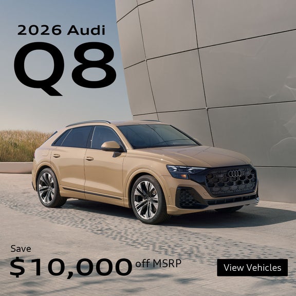 2026 Audi Q8 $10,000 OFF MSRP All in-stock units