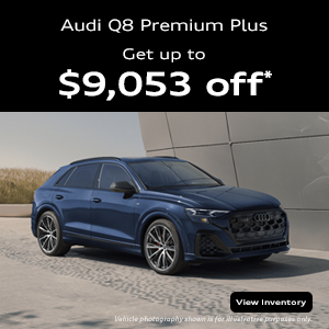 Side view of an Audi Q8