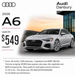 Side view of an Audi vehicle
