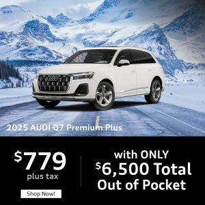 2025 Audi Q7 Lease for $749 per month at Audi Livermore