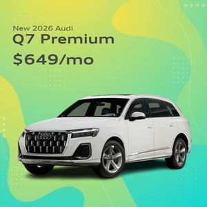 New 2026 Audi Q7 Premium - $649/mo