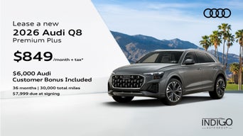 2026 Audi Q8 55 TFSI quattro Premium Plus front parked