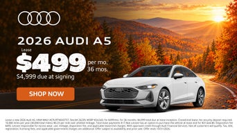 Find Your Audi This Fall - 2026 A5 Lease Offer