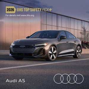 2026 IIHS Top Safety Pick+ | Audi A5