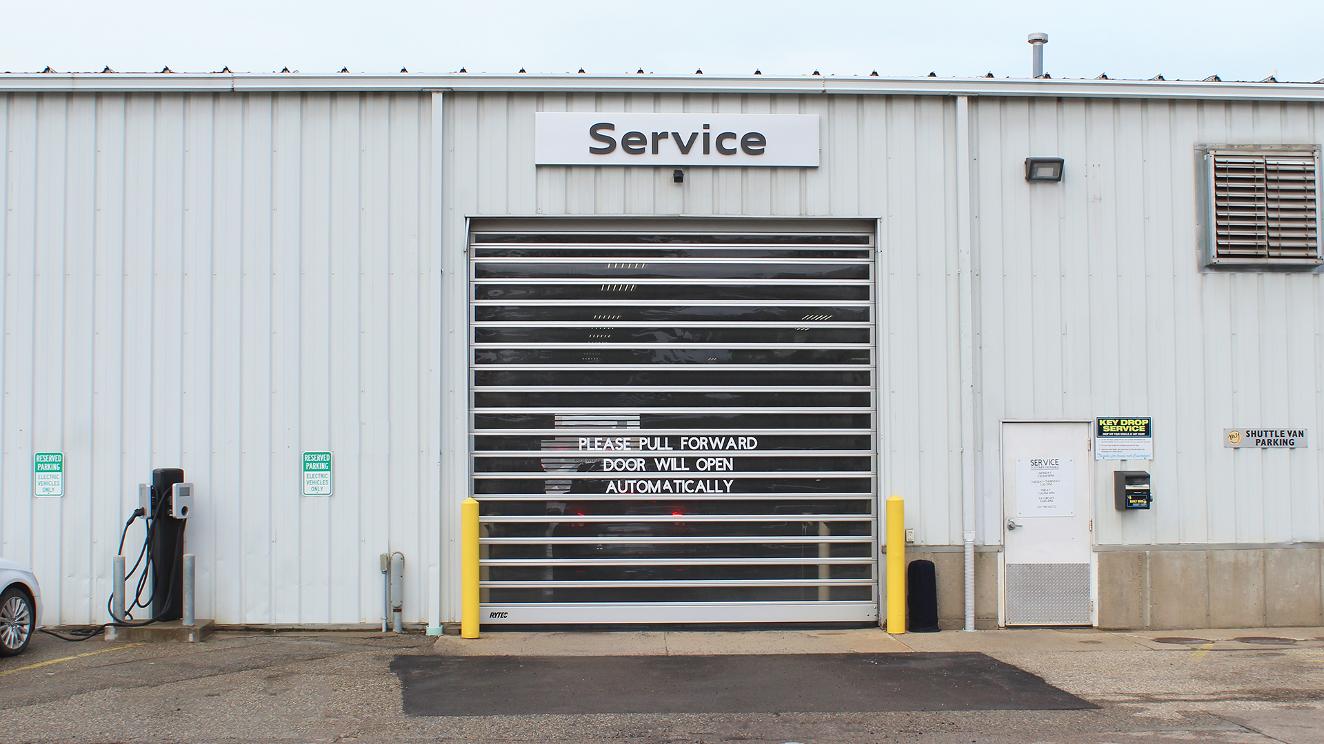 Audi Muskegon Service Door