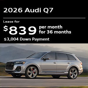 2026 Audi Q7 Specials