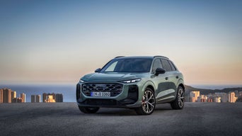 Vue avant trois quarts de l’Audi Q3 2026.