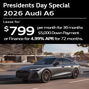 2025 Audi A6 Specials