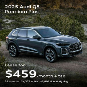 Side facing 2025 Audi Q5 parked