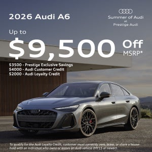 Audi A6 Discount Offer