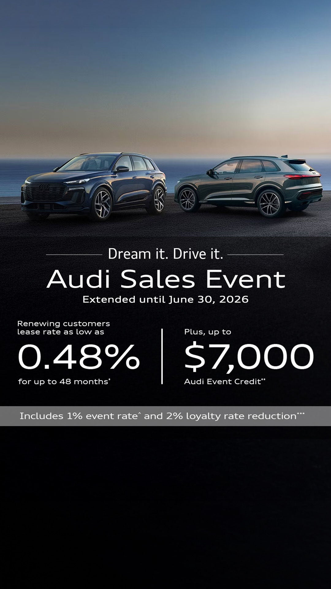 Audi 2026 All-new Audi Q3 driving.