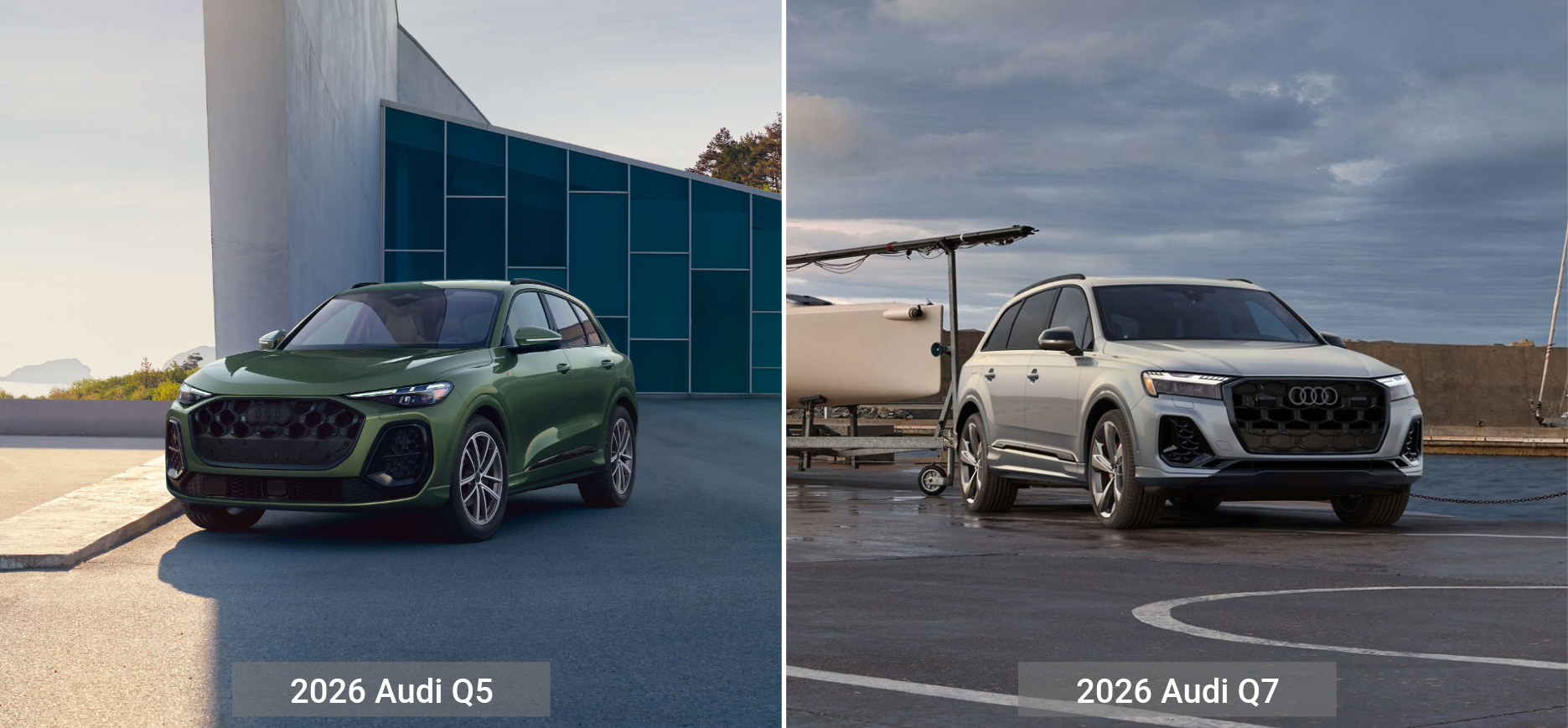 2026 Audi Q5 vs 2026 Audi Q7