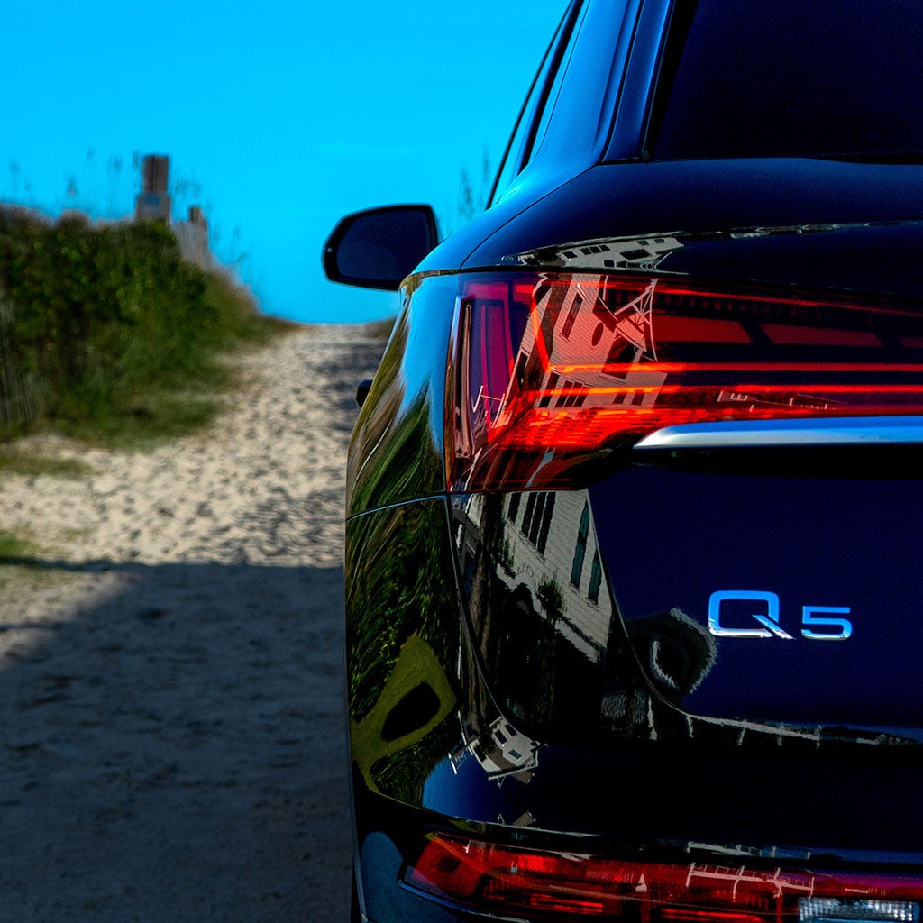Rear profile of Q5
