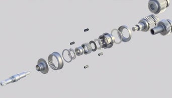 Self-locking differential