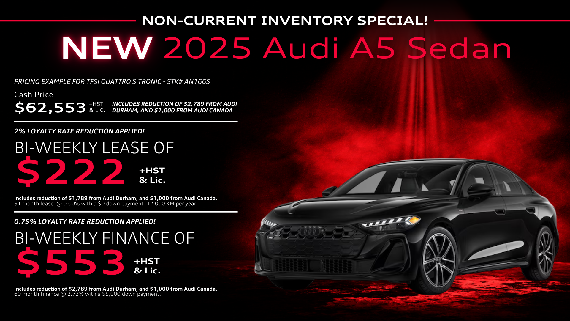 New 2025 Audi A5 - AN1665
