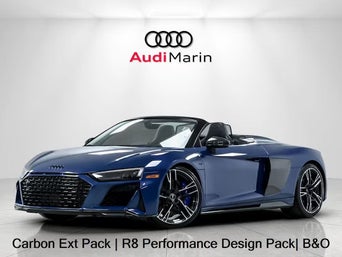 Pre-Owned 2022 Audi R8 Spyder V10 performance quattro front facing