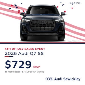 2026 Audi Q7 55 Premium Plus lease special
