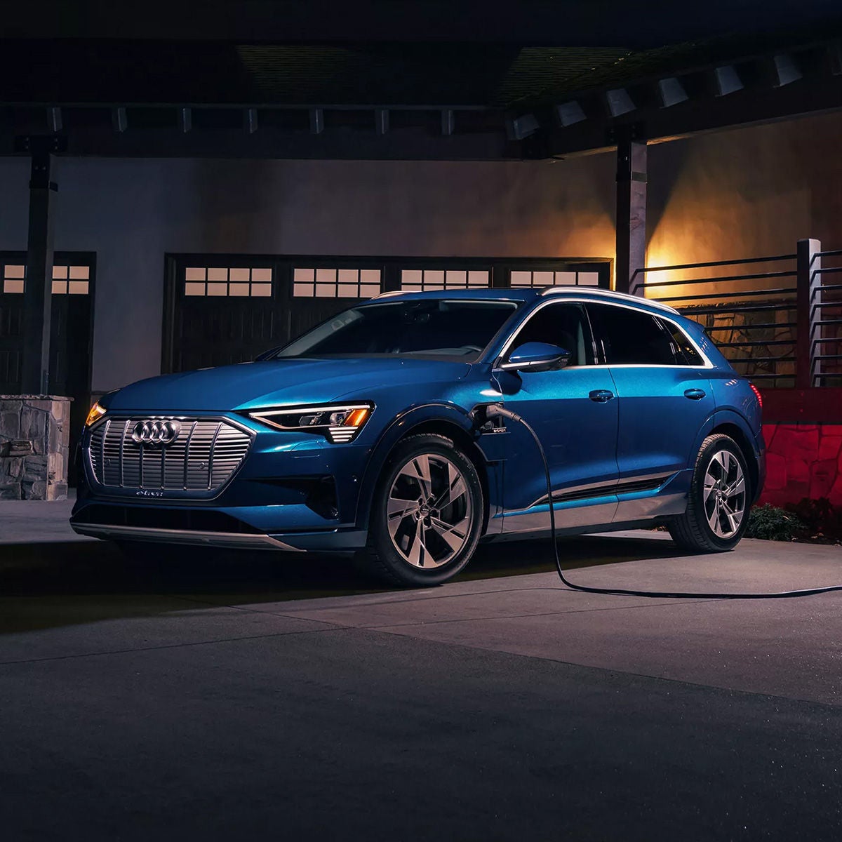 Pre-Owned Audi plugged up charging