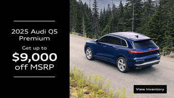 Side view of an Audi Q5