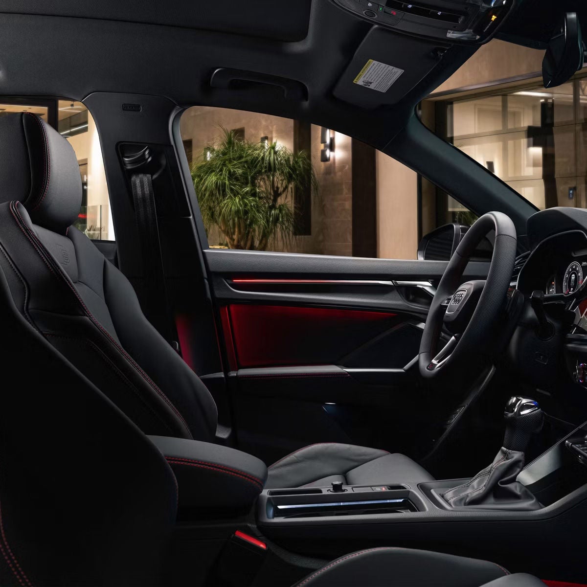 Interior view of the 2025 Audi Q3