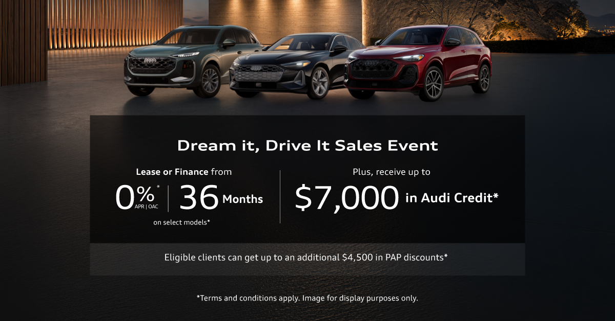 Sales Event at Audi Midtown Toronto