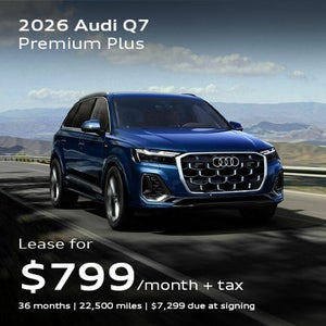 front facing 2026 Audi Q7 parked