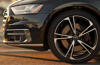 Profile view of vehicle. 