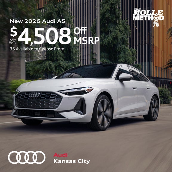 NEW 2026 AUDI A5 SAVE UP TO $4,508 OFF MSRP