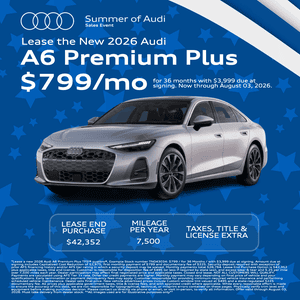 Lease the New 2026 Audi A6 Premium Plus $799/mo