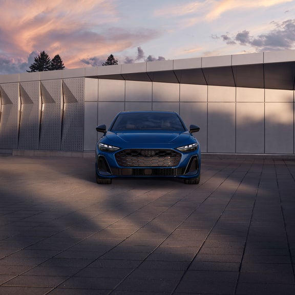 Front profiled of the Audi S5 Coupe.