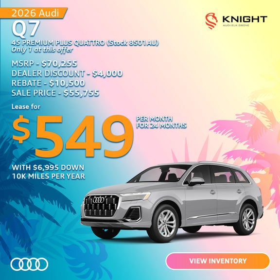 June Q7 Sale