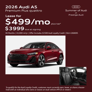 Audi A5 Lease Offer